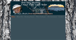 Desktop Screenshot of huntingincapetown.com