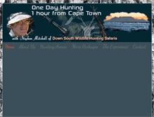 Tablet Screenshot of huntingincapetown.com